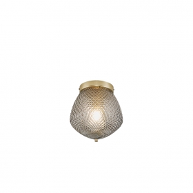 Orbiform Plafond Mässing/Rökfärgad