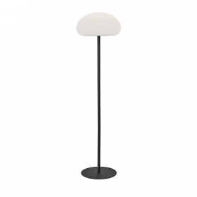 Sponge 34 Portabel Golvlampa Svart/Opal