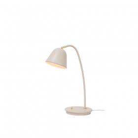 Fleur Bordslampa Beige/Mässing