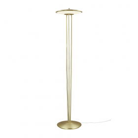 Blanche Golvlampa Borstad Mässing