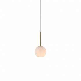 Franca 13 Pendel Mässing/Opalglas