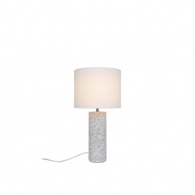 Antiga Bordslampa Vit