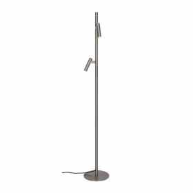 Makoto Golvlampa Satin Krom