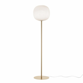 Gem Golvlampa Gold/White