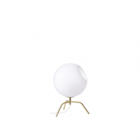 Bug 20 Bordslampa Mässing/Opalglas