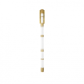 Stripe Vägglampa Rå Mässing IP44