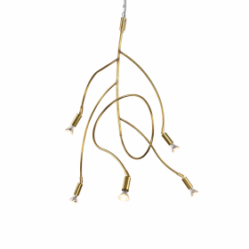 Ranka 5 Pendel Rå Mässing