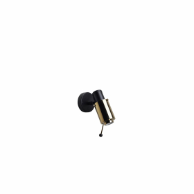 Biny Spot Bulb Vägglampa Black/Anodized Gold