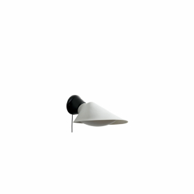 Plume Cable Vägglampa Black/Porcelain