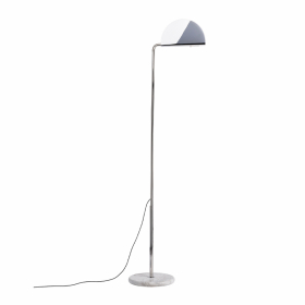 Mezzaluna Golvlampa Chrome
