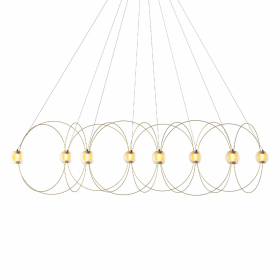 Munari 8 Ljuskrona Gold