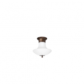 Stoby Plafond Ø250 Oxiderad Mässing