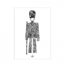 Galleri Tecknad Menig Poster 50x70cm