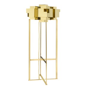 Skyline Golvlampa Rå Mässing