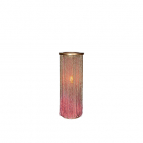 Blondie Bordslampa Mässing/Rosa