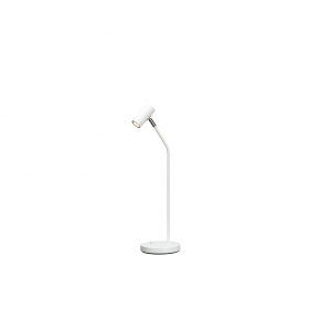 Cato Curved Bordslampa Mattvit
