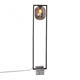 Dixton Golvlampa Rökfärgad