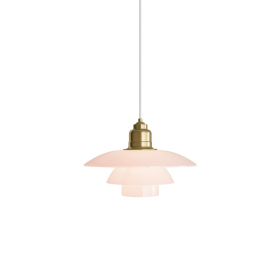 PH 3½-3 Pendel Pale Rose/Brass