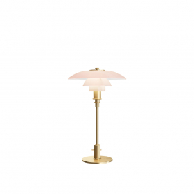 PH 3/2 Bordslampa Pale Rose/Brass