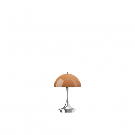 Panthella Ø160 Portable Bordslampa Original Opal Brown V3