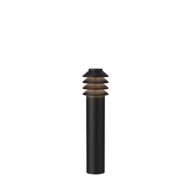 Bysted Garden Pollare Long Black Med Fotplatta