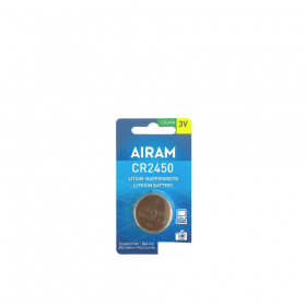 Airam Knappcellsbatteri Litium CR2450 3V
