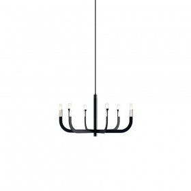J-us Configuration A Ljuskrona Matt Black