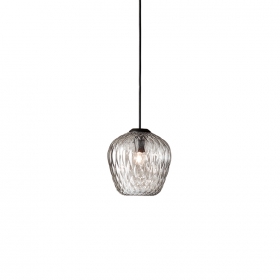 Blown Pendel SW4 Ø23cm Silver Lustre