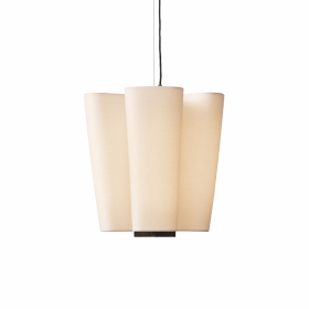 Bella Ljuskrona SC114 Ø48cm Bronzed & Soft Canvas