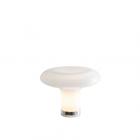 Lesbo Bordslampa Smoked White