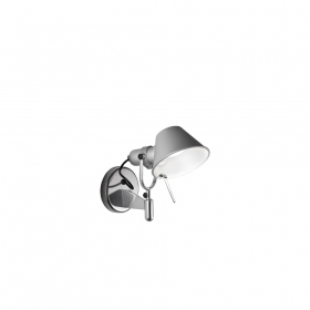 Tolomeo Faretto Vägglampa Aluminium Without Switch