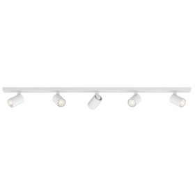 Ascoli Five Bar Spotlight Textured White