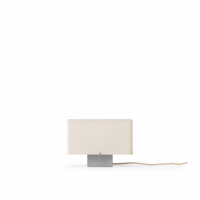 Nonna Bordslampa 24cm Brushed Aluminium/Sand