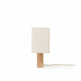 Nonna Bordslampa 49cm Travertine/Sand