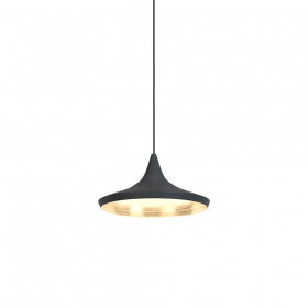 Beat Wide LED Pendel Black