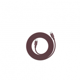 Cable 1 USB-C To USB-C (100W) 2m Bauhaus-Archiv Edition Mulberry Red