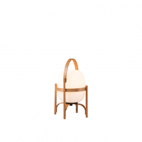 Cestita Bateria Bordslampa Opal Polyethylene