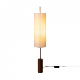 Dórica Golvlampa Dark Brown/Natural Ribbon