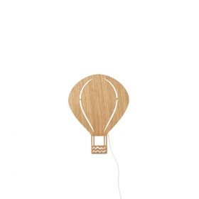Air Balloon Lamp Vägglampa Oiled Oak