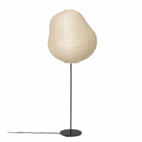 Kurbis Golvlampa Tall Black/Natural
