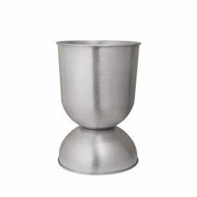 Hourglass Pot Large Aluminium
