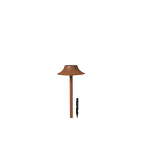 Cortivo Outdoor Solar Light Rust