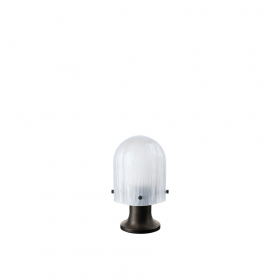 Seine Portable Bordslampa Antique Brass/White