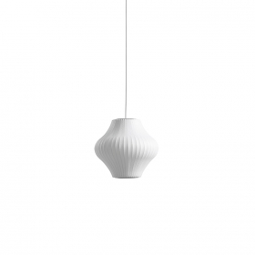 Nelson Pear Bubble Pendel Small Off-White