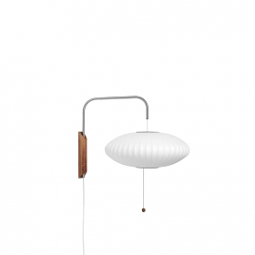 Nelson Saucer Vägglampa Sconce Small Off-White