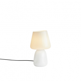 Apollo Bordslampa White Opal Glass