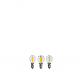 Reservlampa LED Klot 0,5W 23-55V E10 3-Pack