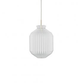 Le Klint 105 Anniversary Pendel Large White/Golden Fitting
