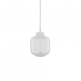Le Klint 105 Anniversary Pendel Small White/Golden Fitting