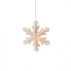 Snowflake Stjärna Medium White